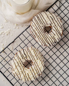 White Chocolate Doughnut