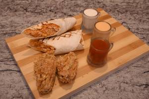 Grilled Chicken Twister + Wings (2 Pcs)+ Mayo(1Pkt)