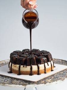 Brownie Baked Cheesecake