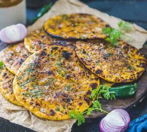 Missi Onion Roti