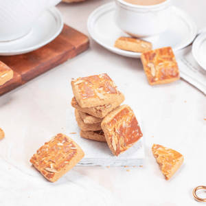 Milk Badam Cookies
