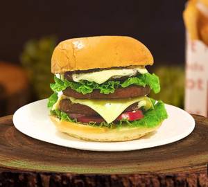 Veg Jumbo Cheese Burger