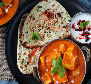 Paneer Butter Masala With 2 Roti