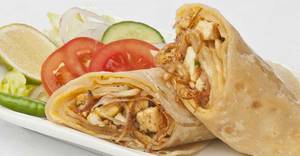 Afghani Paneer Tikka Roll