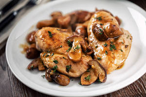 Mushroom chilly  [dry]