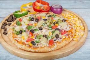 Cheese Onion Capsicum Pizza [7 Inches]