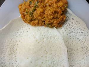 Appam + Tomato Roast