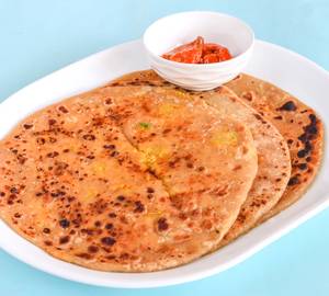 Aloo Paneer Paratha