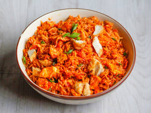 Chicken szechuan fried rice