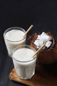 Tender coconut Milk Shake