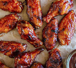 Barbeque Chicken Wings [6 Pieces]