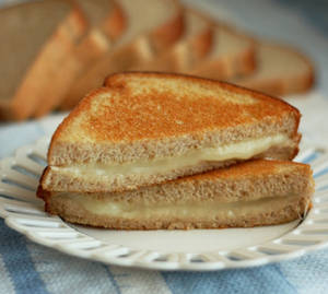 Plain Bread Butter Grilled Sandwitch