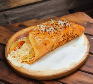 Paneer cheese franky 