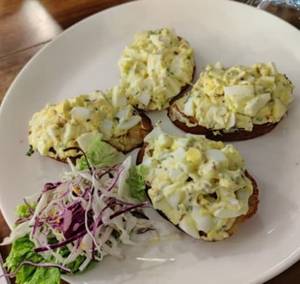 Egg Bruschetta
