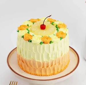 Pineapple Cake Half Kg