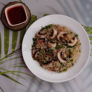 Mushroom Fried Rice