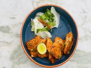 Cajun Spiced Fish With House Salad