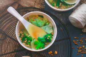 Lemon Coriander Soup