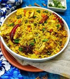 Chicken Singapore Fried Rice