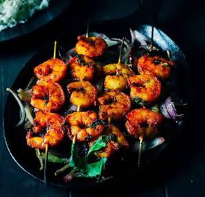 Keto Prawns Tandoori    [ Big Fat Juicy!!  5Carbs Approx.]