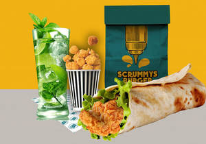 Chicken Wrap Combo
