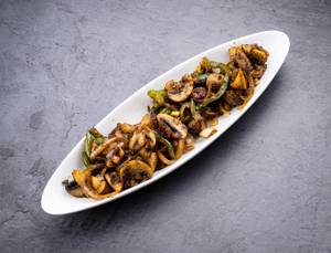 Mushroom Pepper Fry