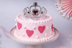 Princess Theme Strawberry Cake [1 Kg]