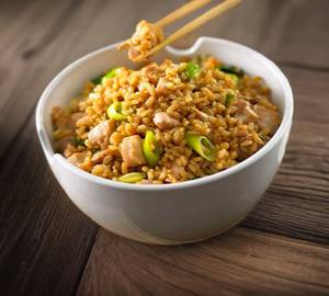 Chicken Brown Ginger Rice