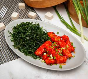 Crispy Spinach Paneer