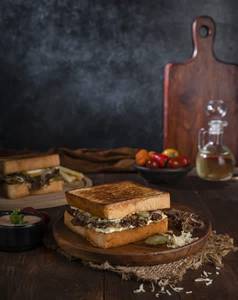 Oklahama Style Patty Melt -a Different Type Of Burger