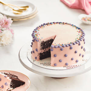 Mini Chocolate Cake with Vanilla Buttercream.