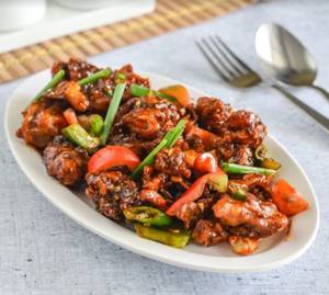Chilli Mushroom (Dry)