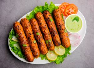 Chicken Seekh Kebab (8 Pcs)