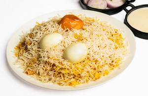 Kolkata Biryani Rice With Potato & Egg