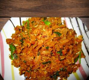 Egg Kotthu Paratha