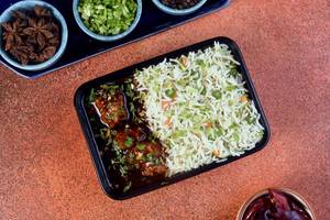 Paneer Manchurian With Fried Rice