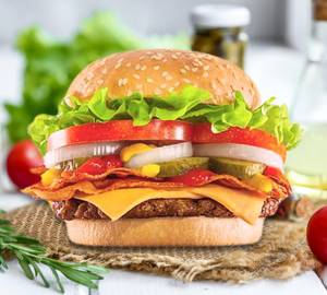 Signature Cheese Chicken Burger