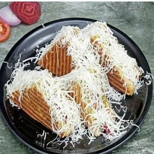 Cheese Aloo Veg. Mix Grilled Snadwich