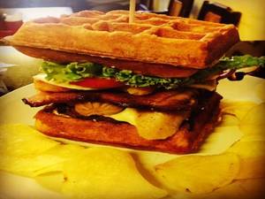 Beef The Holey Breakfast Burger