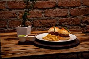 Mumbai Vada Pav Burger