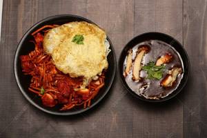 Chicken Triple Schezwan Noodles
