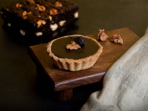 Walnut Brownie Tart