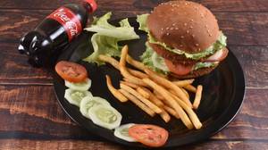 Veggie Deluxe Burger Combo