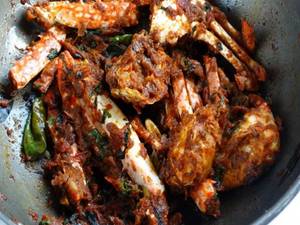 Genji/crab Pepper Fry