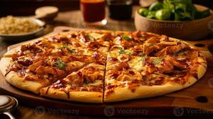 Roasted Chicken Pizza