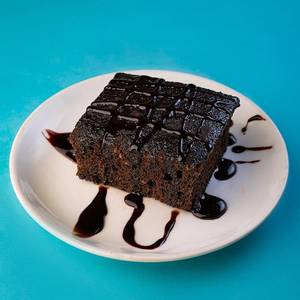 Brownie With Chocolate Syrup