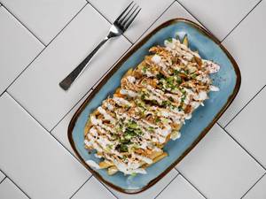 Cheesy Chicken Loaded Fries