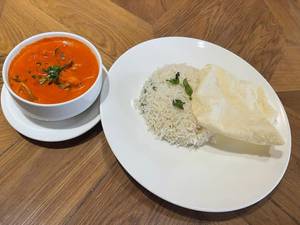 Rawas Curry With Steamed Rice