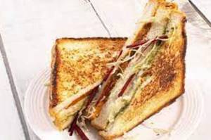 VEG DOUBLE CHEESE SANDWICH