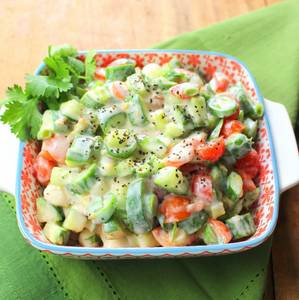 Dahi Wala Kachumbar Salad